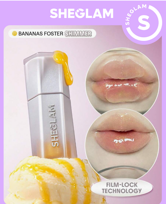 SHEGLAM Glass Lock Air Gloss-Bananas Foster