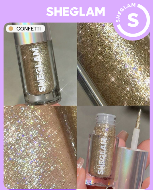 SHEGLAM Insta-Party Glitter Liner-Confetti