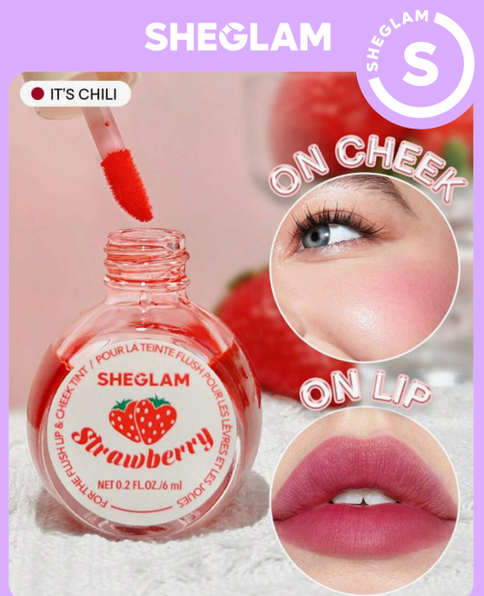 For The Flush Lip & Cheek Tint-It's Chili