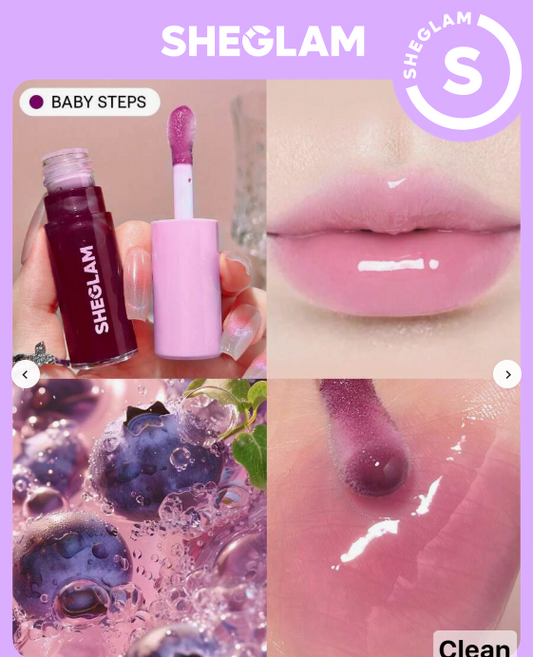 SHEGLAM Jelly Wow Tinted Lip Oil-Baby Steps