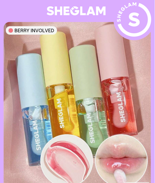 SHEGLAM Jelly Wow Hydrating Lip Oil-Berry Involved
