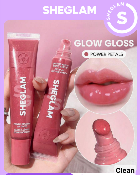 SHEGLAM Power Bouquet Lip Gloss-Power Petals