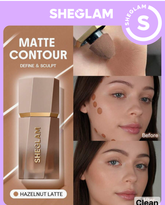 SHEGLAM Sun Sculpt Liquid Contour-Hazelnut Latte