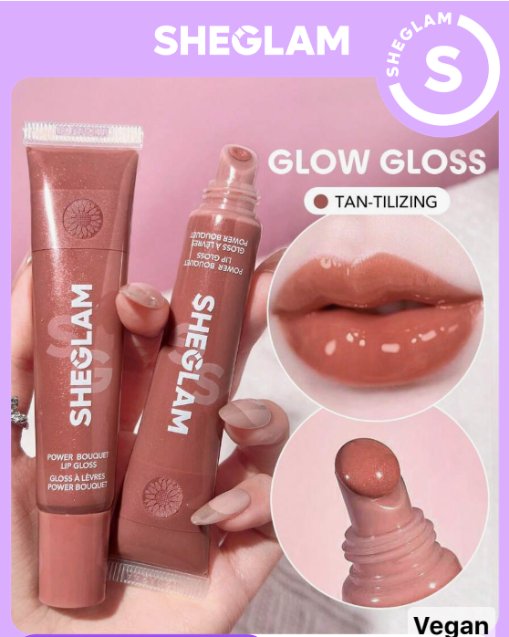 Power Bouquet Lip Gloss-Tan-Tilizing