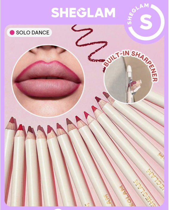 SHEGLAM Lip Facts Lip Liner-Solo Dance