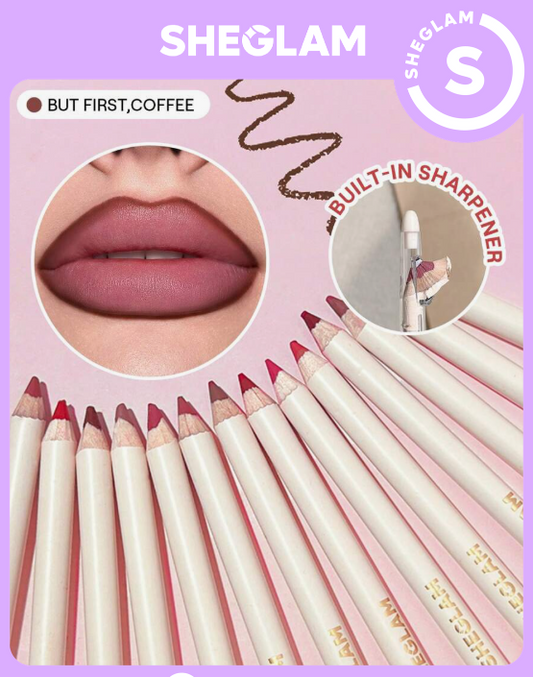 SHEGLAM Lip Facts Lip Liner-But First,Coffee