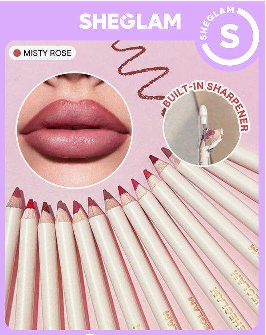 SHEGLAM Lip Facts Lip Liner-Misty Rose