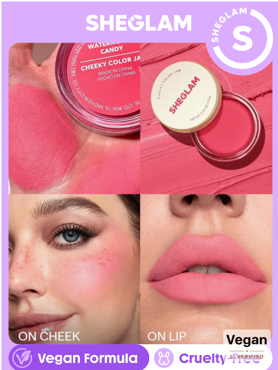 SHEGLAM Cheeky Color Jam-Watermelon Candy