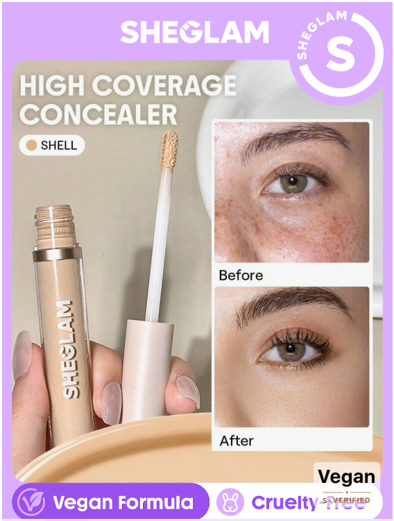 SHEGLAM Like Magic 12Hr Full Coverage Concealer-Shell