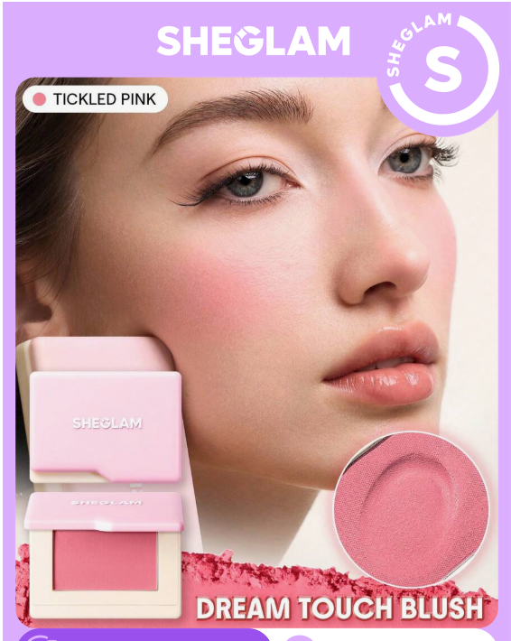 SHEGLAM Dream Touch Blush-Tickled Pink