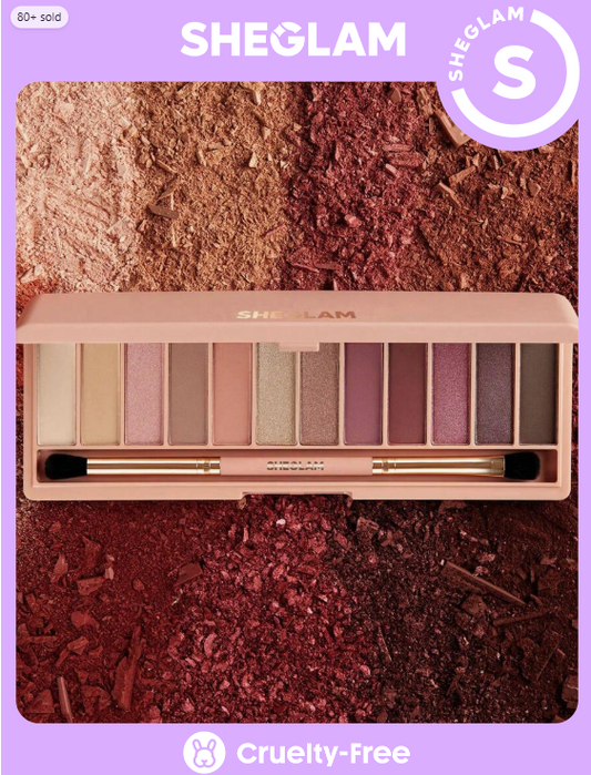 SHEGLAM Berry Palette 12-Color Matte Eyeshadow