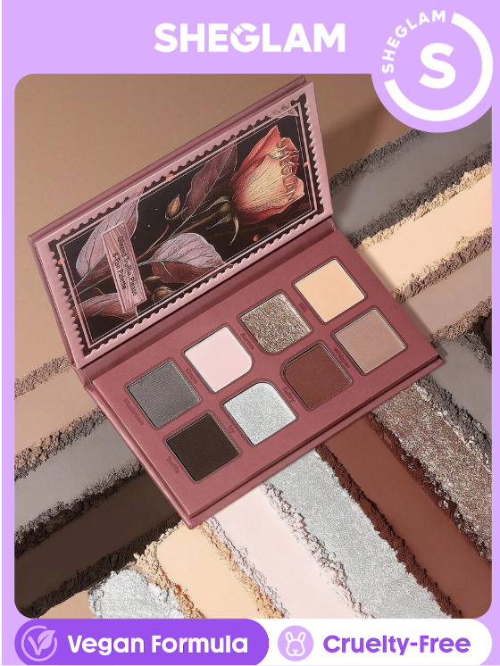 SHEGLAM Glazed Truffle, Please 8-Pan Palette