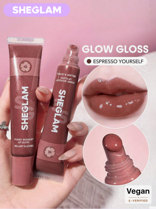 SHEGLAM Power Bouquet Lip Gloss-Espresso Yourself
