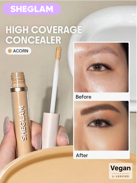 SHEGLAM Like Magic 12Hr Full Coverage Concealer-Acorn