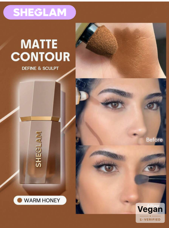 SHEGLAM Sun Sculpt Liquid Contour-Warm Honey