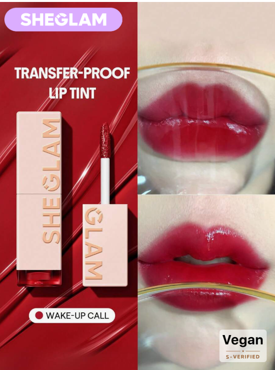 SHEGLAM Take A Hint Lip Tint-Wake-up Call