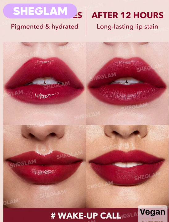 SHEGLAM Take A Hint Lip Tint-Wake-up Call
