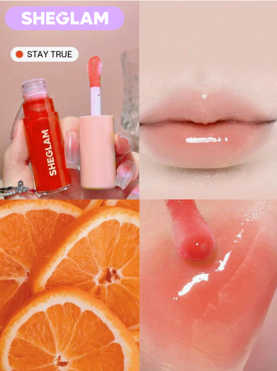 SHEGLAM Jelly Wow Tinted Lip Oil-Stay True