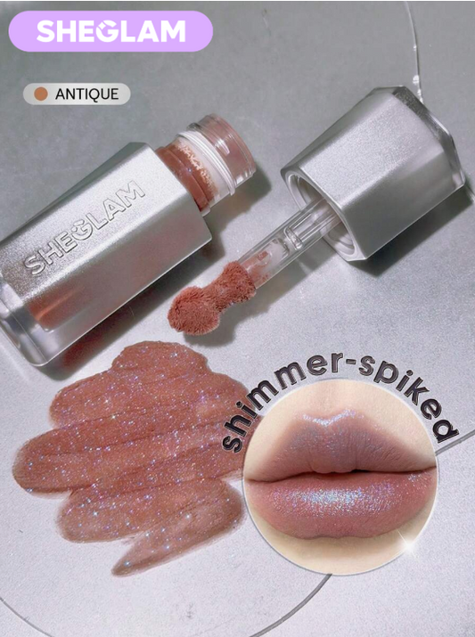 SHEGLAM Glitter Whip Liquid Lipstick-Antique