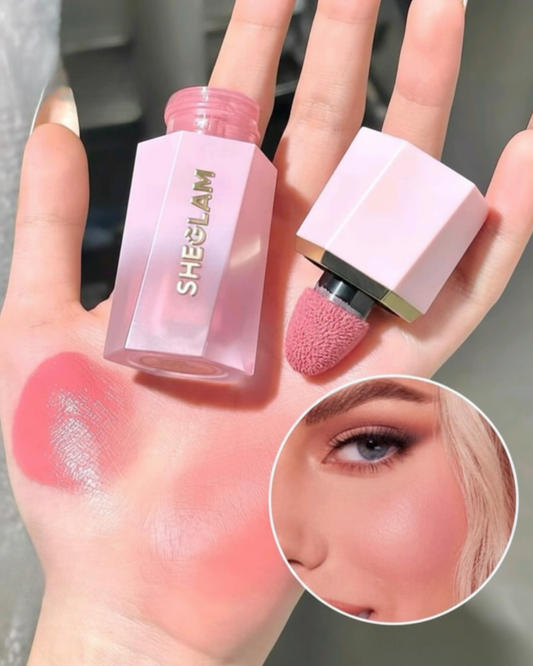 SHEGLAM Color Liquid Blush Shimmer Finish-Love Cake