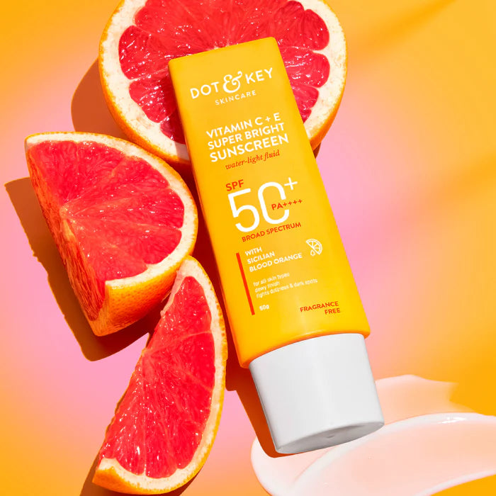 Dot & Key Vitamin C + E Sunscreen, SPF 50+ PA++++ 50g